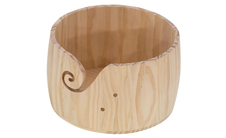 Wollknäuelschale Holz