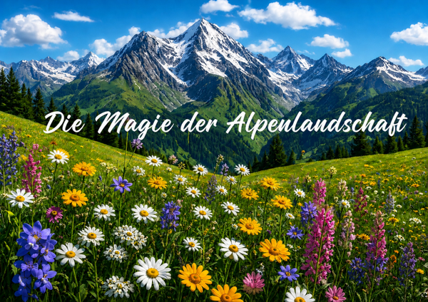 Malen nach Zahlen "Die Magie der Alpenlandschaft"