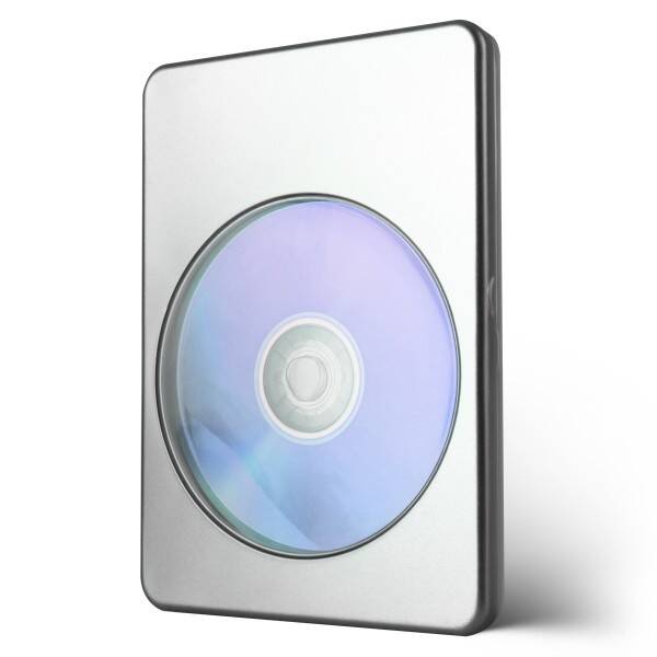 Boitier métallique Pour 1CD/DVD/BLU-RAY/JEUX  Neuf