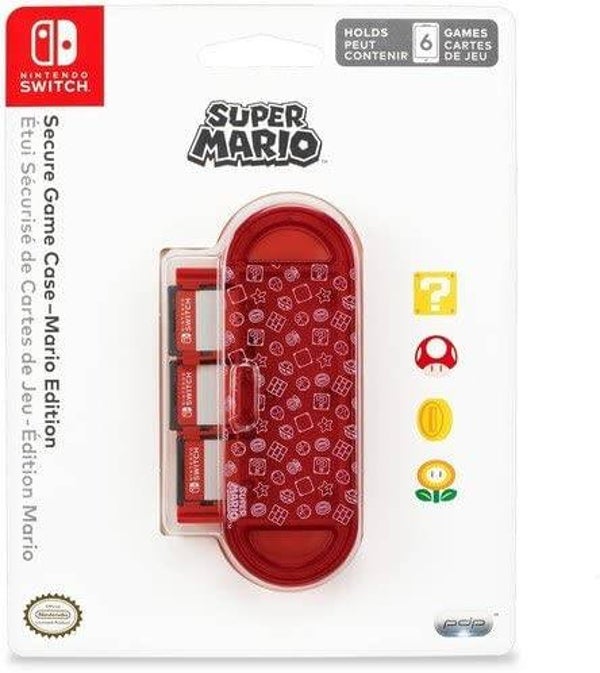 Étui pour 6 Cartes de jeu Édition MARIO Switch Lite Neuf