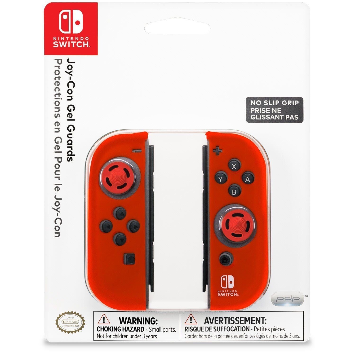 2 Grips GEL Orange ((( Non ROUGE ) Pour joy-con Nintendo Switch Neuf