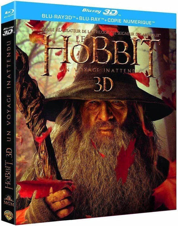 Le Hobbit : Un voyage inattendu Blu-ray 3D +Blu-ray VF Neuf  5051889391203