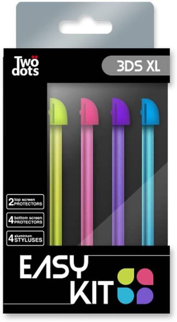 Kit de Easy 4 stylet + 2 protection d'écran pour 3DSXL Neuf
