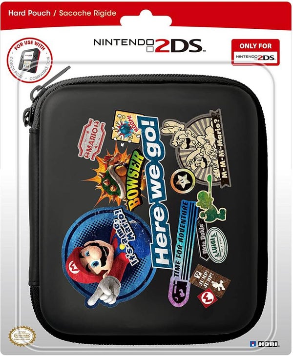 Sacoche rigide Mario pour Nintendo 2DS Neuf 0873124006414