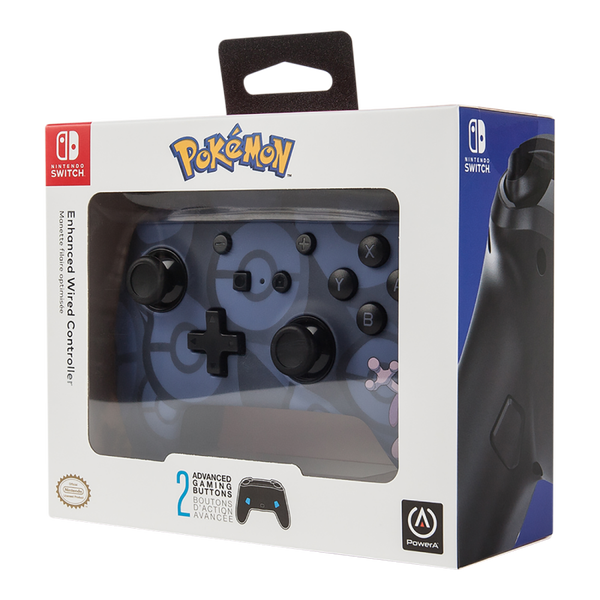 Manette Filaire Pokémon Mewtwo Nintendo Switch Neuf