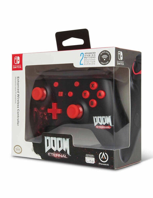 Manette Sans fils Doom Eternal Nintendo Switch/OLED/Lite  Neuf