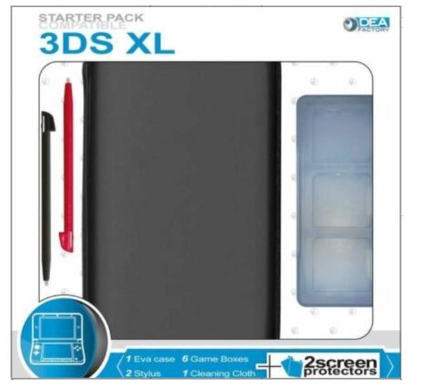 Pack d'Accessoires Noir Nintendo 3DS XL Neuf