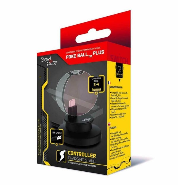 Chargeur Pokeball Pokemon Let's Go, stand de chargement (switch) Officiel Neuf