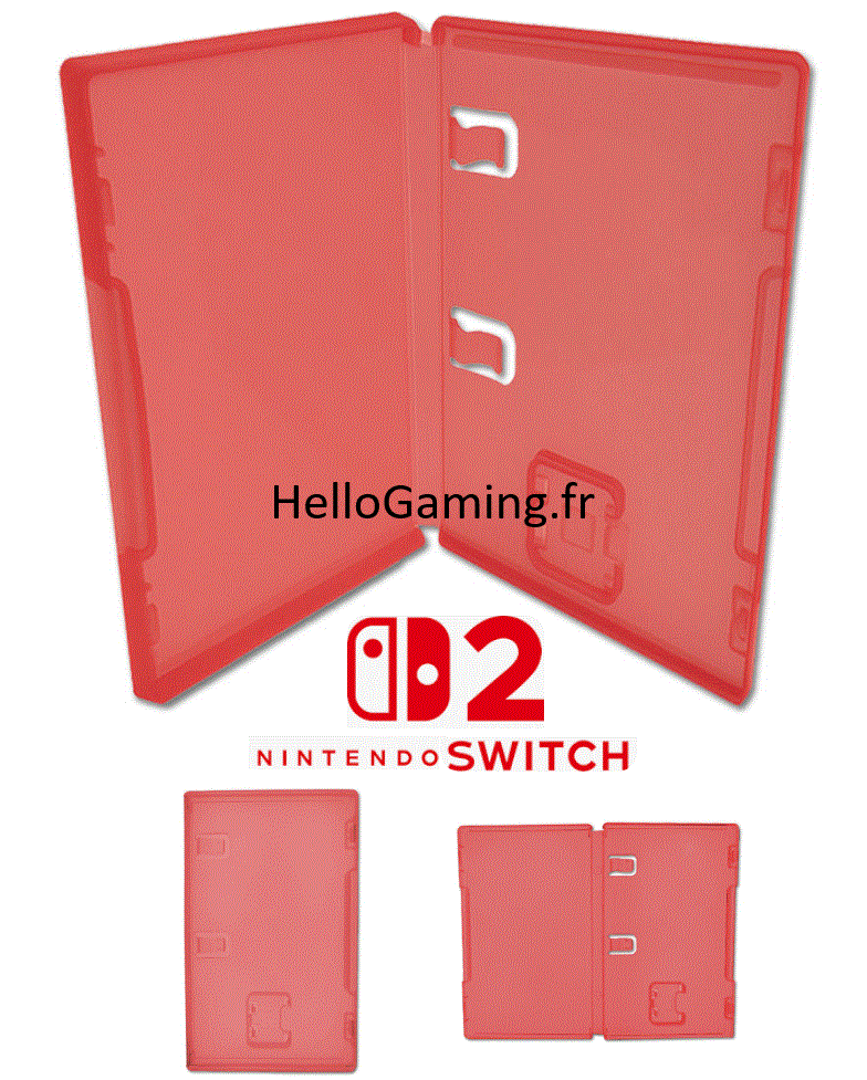 Boitier de remplacement pour jeu Nintendo Switch 2 - 10 MM  Neuf