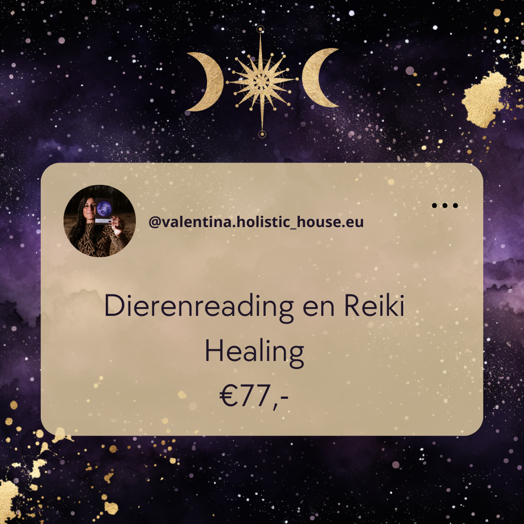 Dieren Reading en Reikihealing