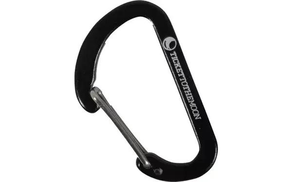 8x Aluminium accessory carabiners