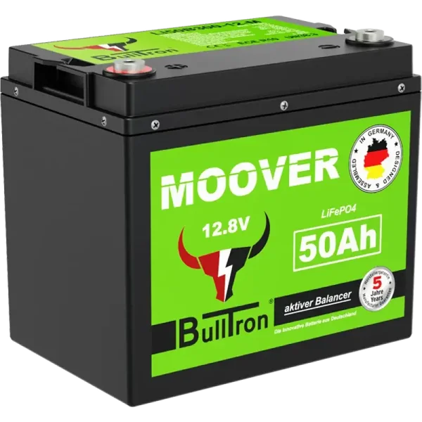 BullTron Lithium Batterie Moover 50 Ah, mit Smart BMS
