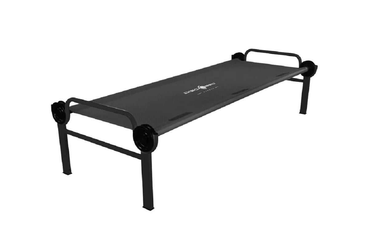 Disc O Bed ONE L Einzelbett, 208 cm x 78 cm, schwarz