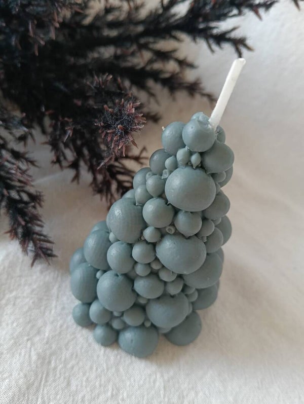 Kerstcadeau met bollen