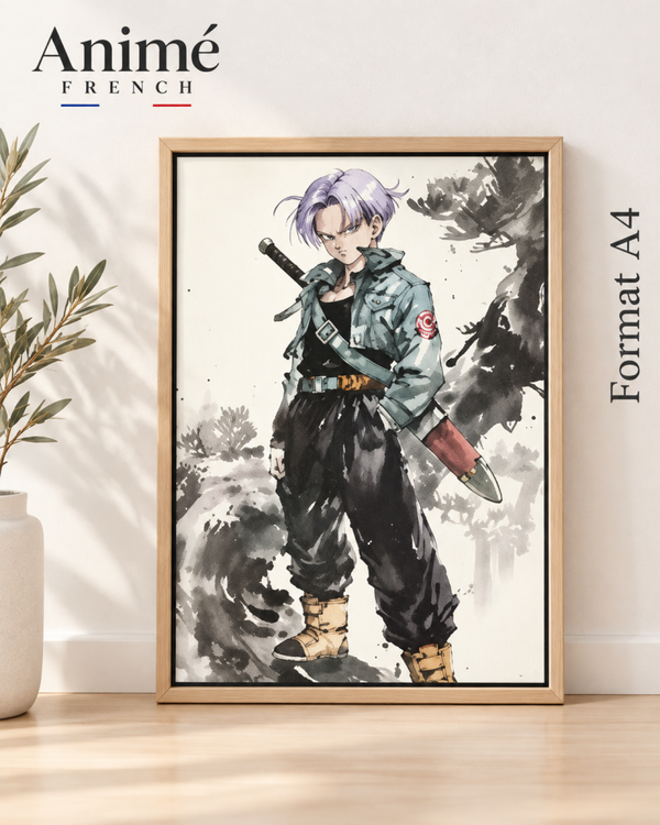Cadre manga A4 dragon Ball