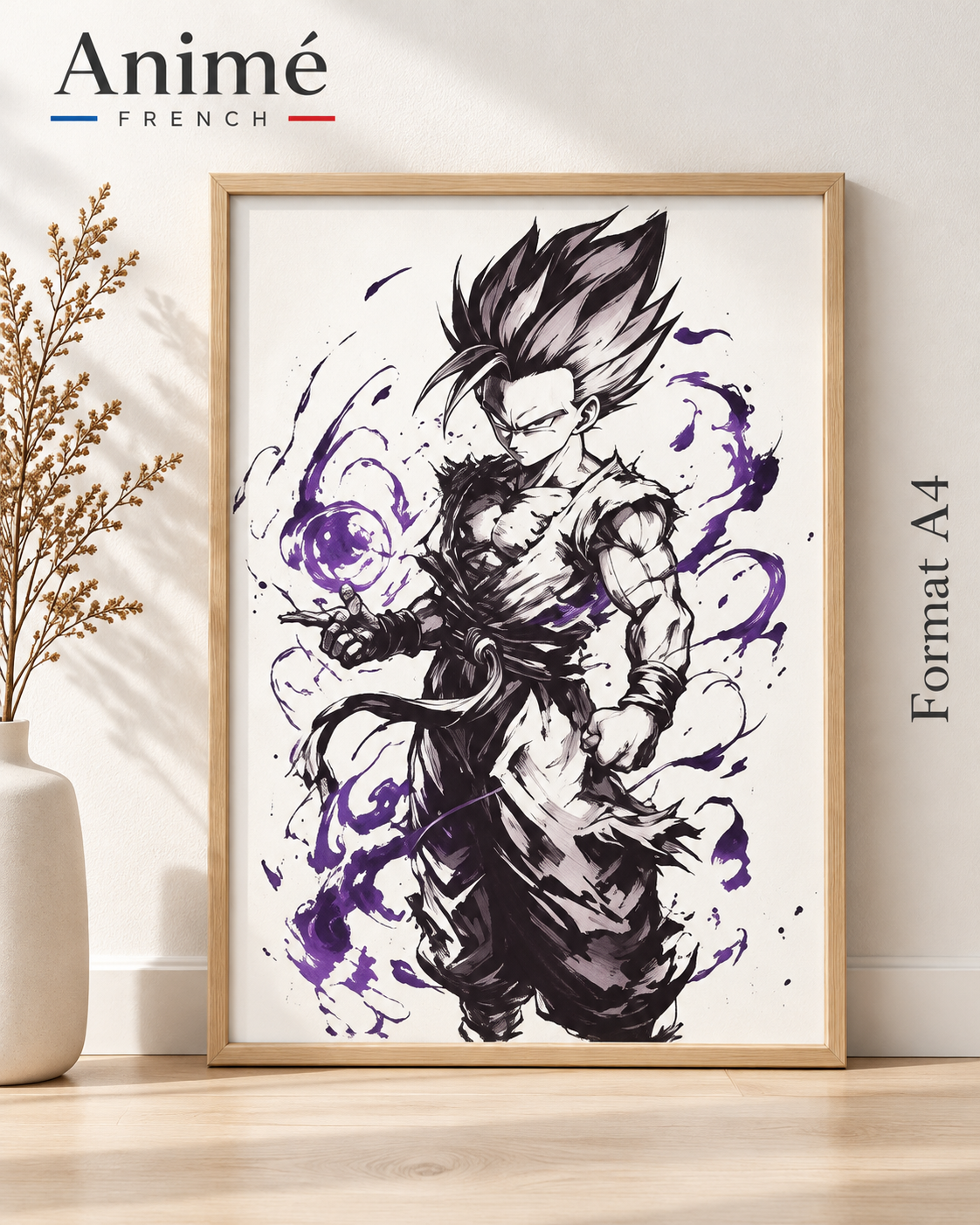 Cadre manga A4 dragon Ball