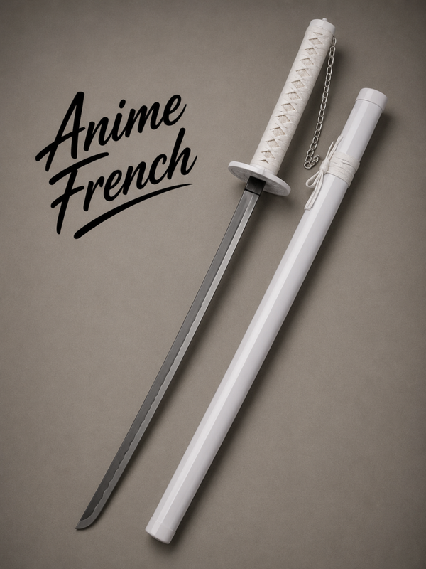 katana décoratif (toles d'acier)