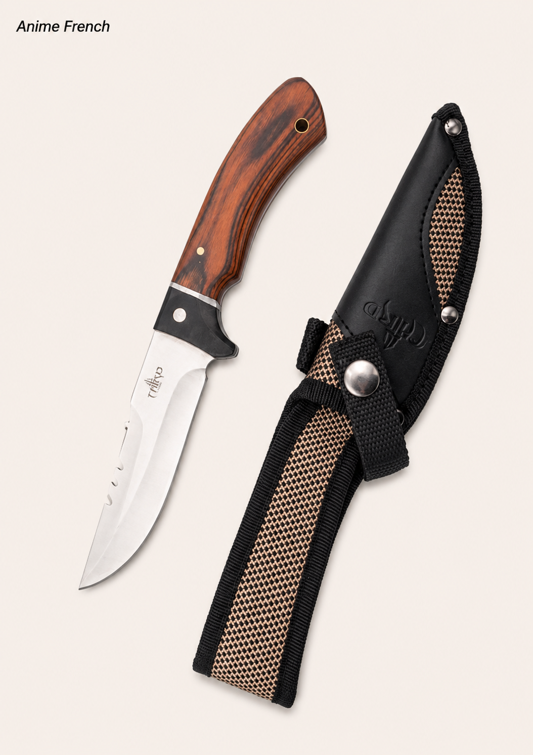 Couteaux chasse ( Acier 420 / HRC 54-56 )