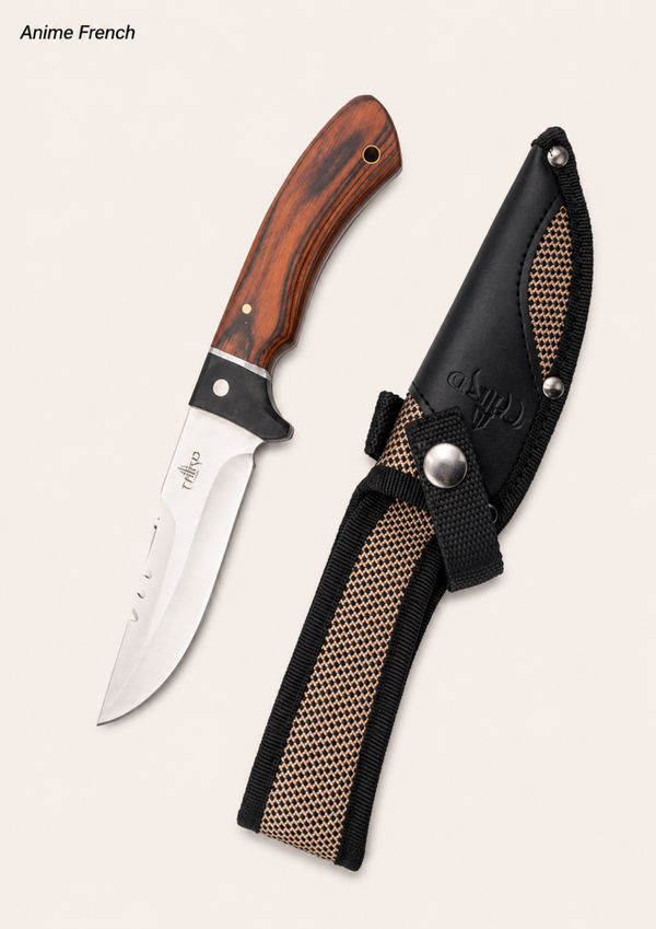 Couteaux chasse ( Acier 420 / HRC 54-56 )