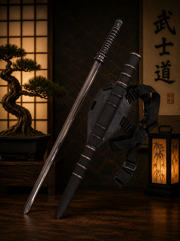 katana décoratif (toles d'acier)
