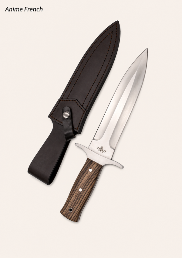 Couteaux chasse ( Acier 420 / HRC 54-56 )