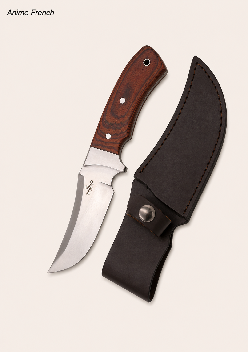 Couteaux chasse ( Acier 420 / HRC 54-56 )