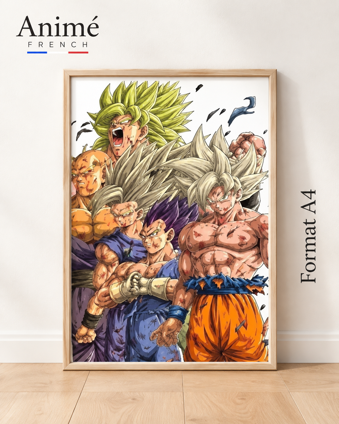 Cadre manga A4 dragon Ball