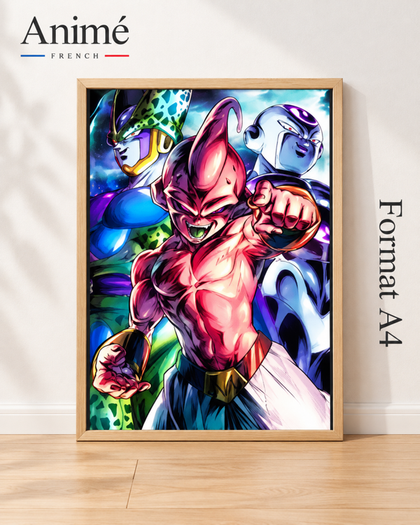 Cadre manga A4 dragon Ball