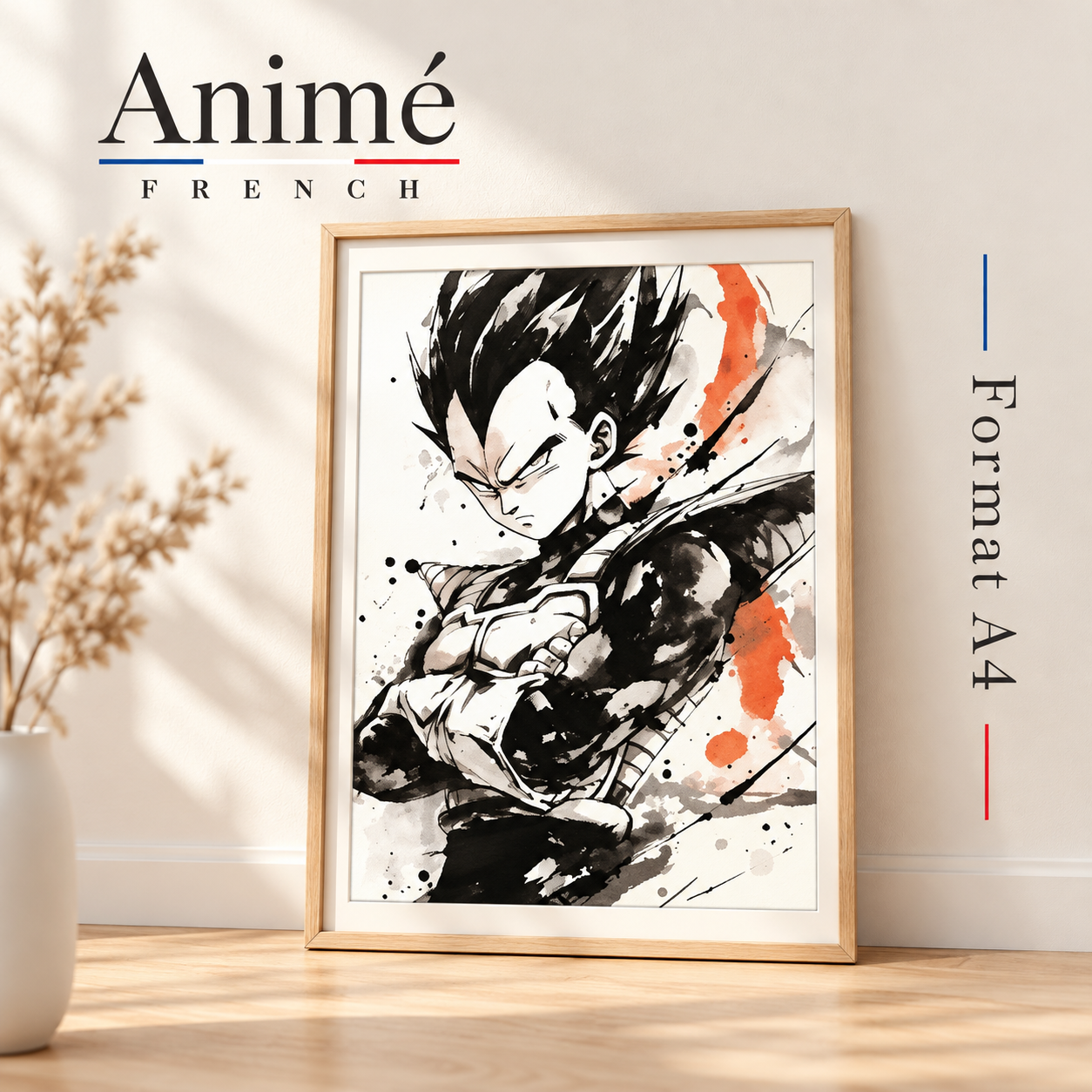 Cadre manga A4 dragon Ball