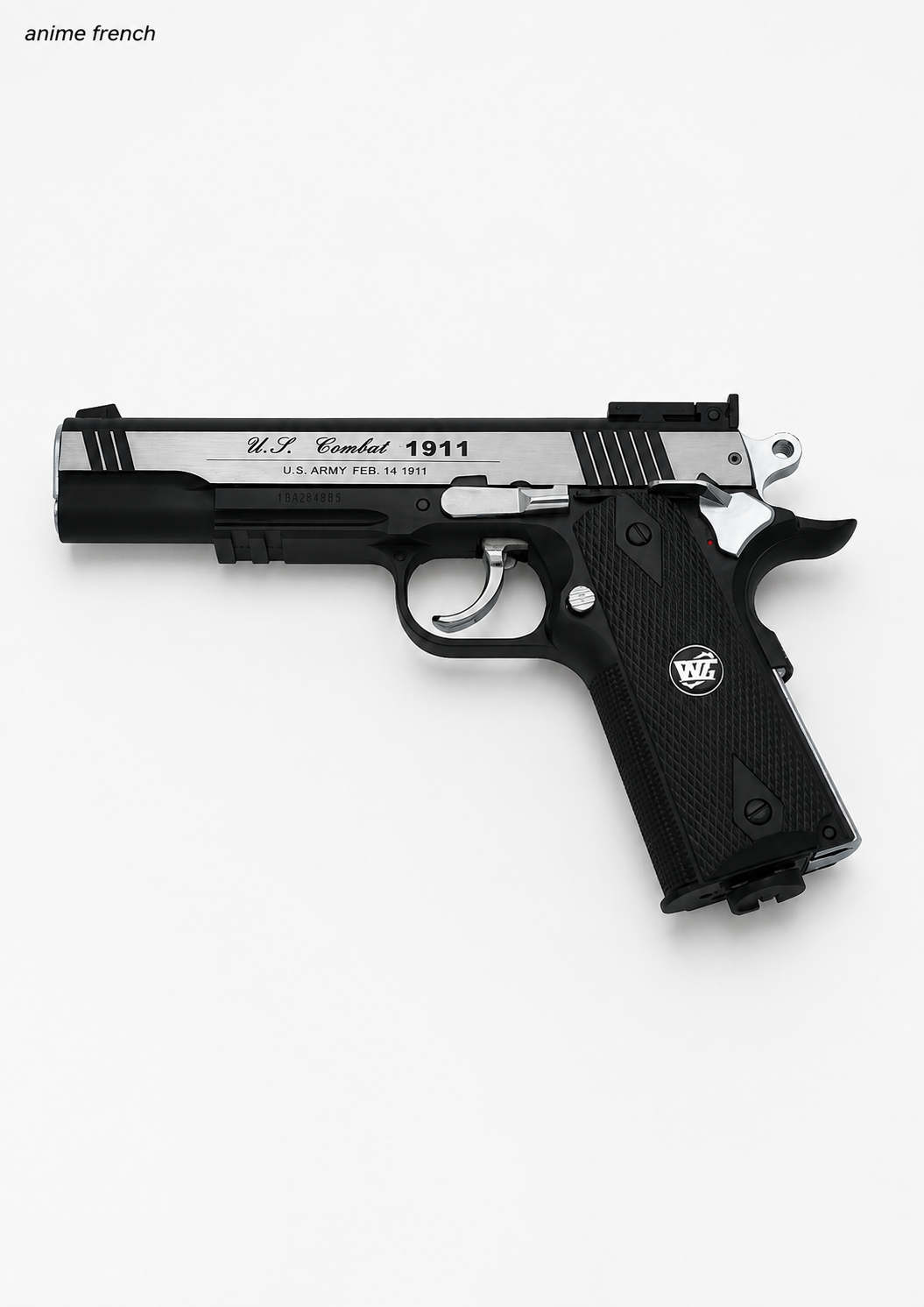 Arme CO2 série métallique (  Bille PVC cal.  4.5 mm)
