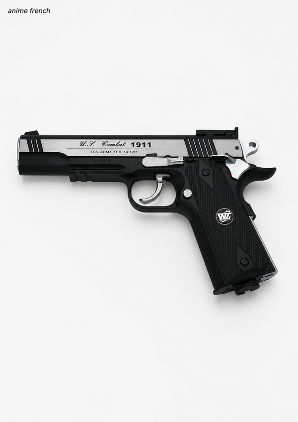 Arme CO2 série métallique (  Bille PVC cal.  4.5 mm)