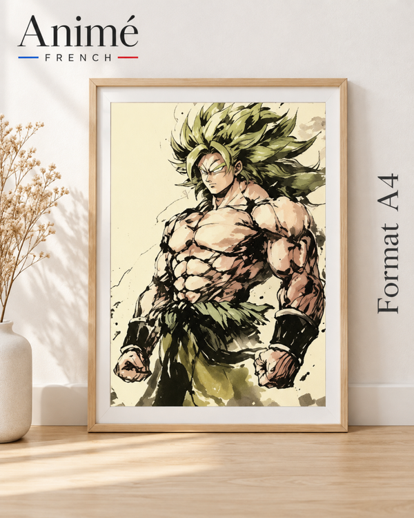 Cadre manga A4 dragon Ball