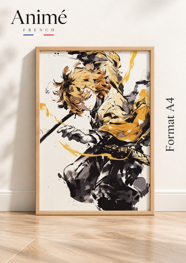 Cadre manga A4 Demon slayer