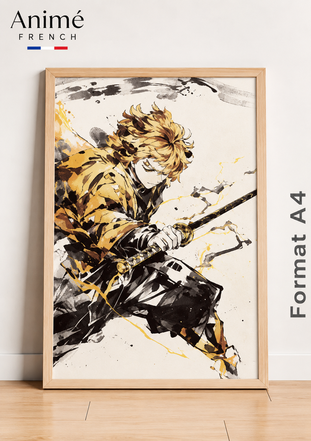 Cadre manga A4 Demon slayer