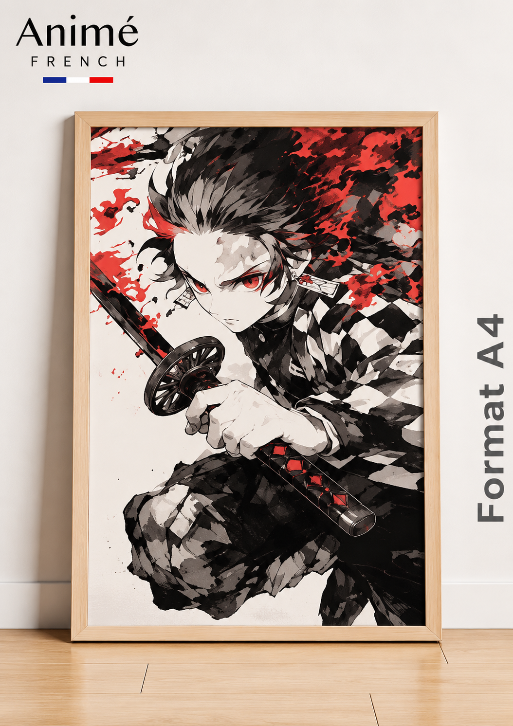 Cadre manga A4 Demon slayer