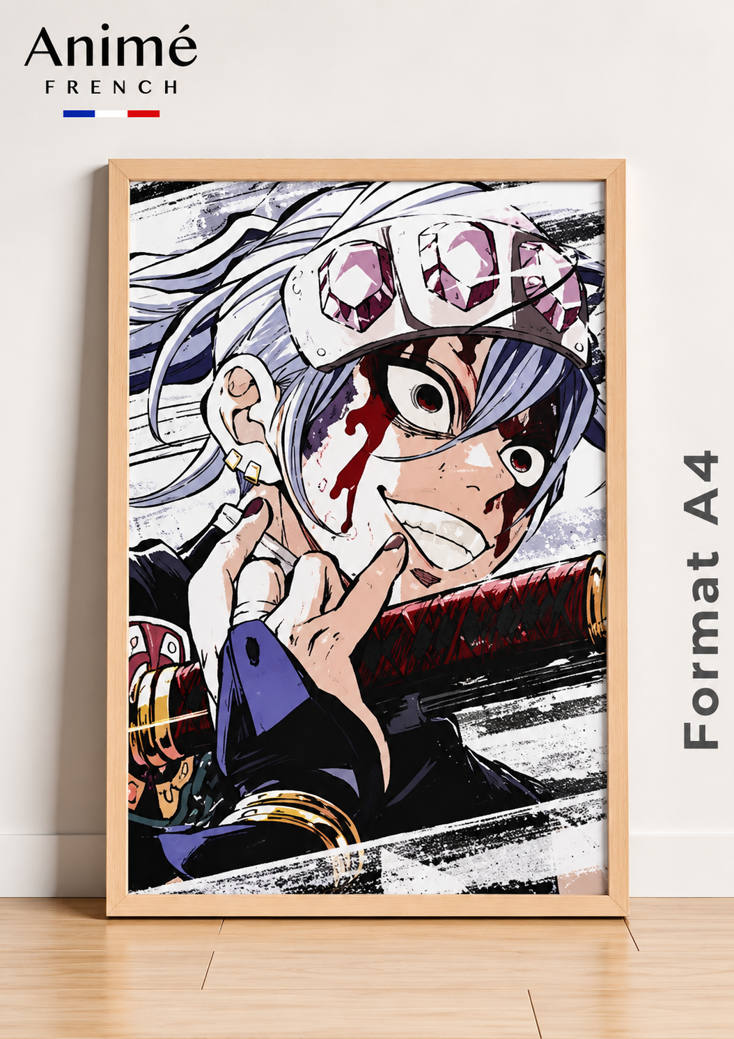 Cadre manga A4 Demon slayer