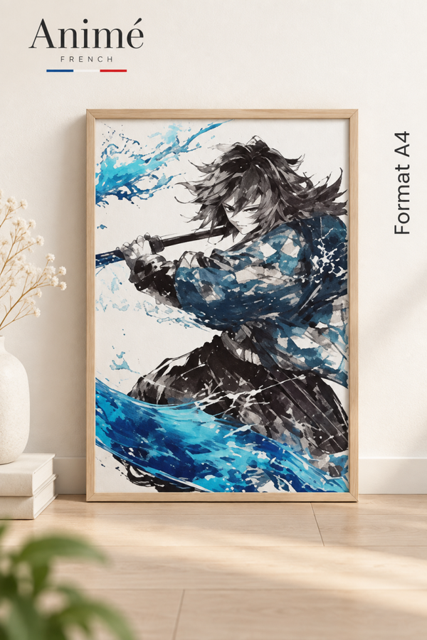 Cadre manga A4 Demon slayer