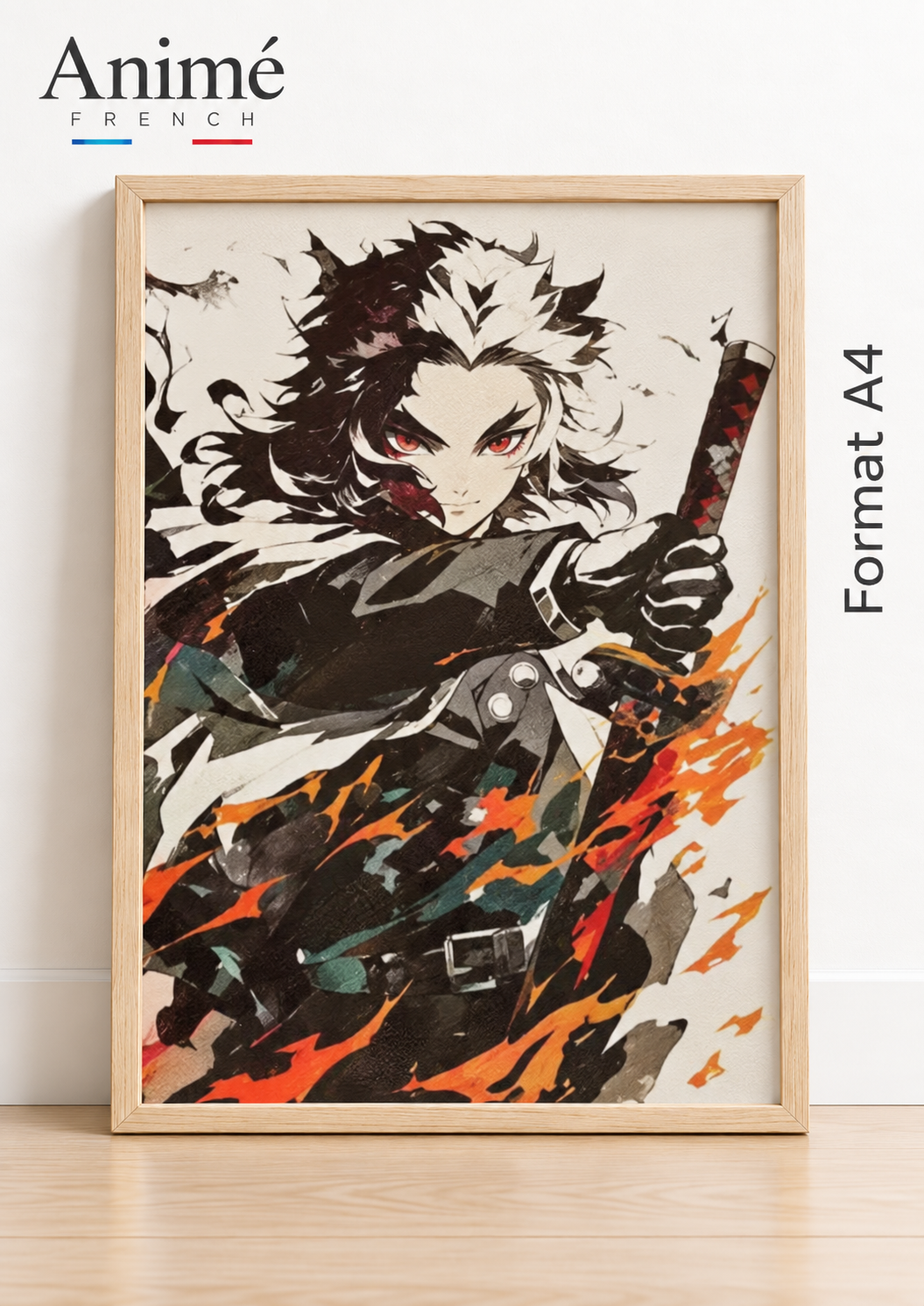 Cadre manga A4 Demon slayer