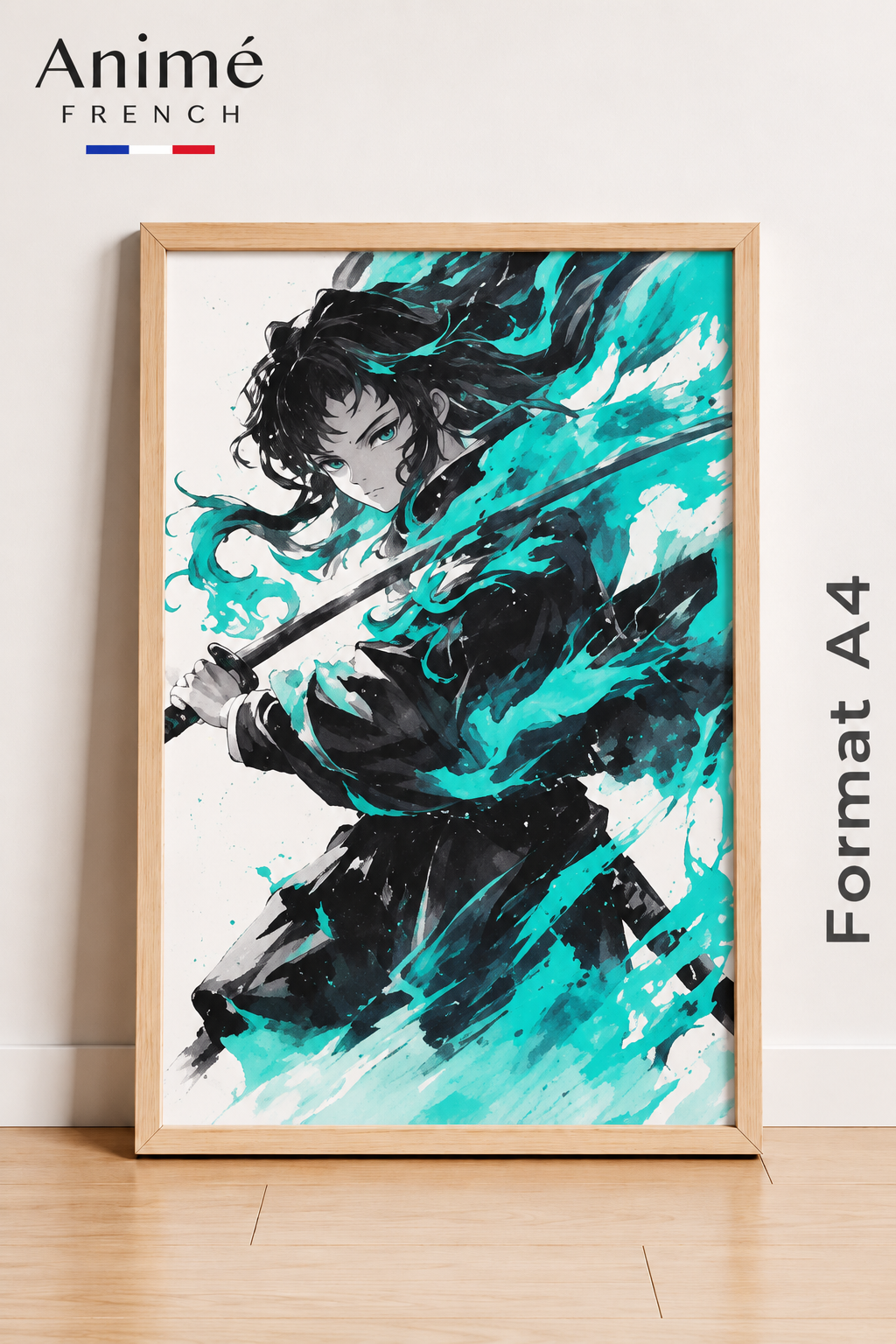Cadre manga A4 Demon slayer