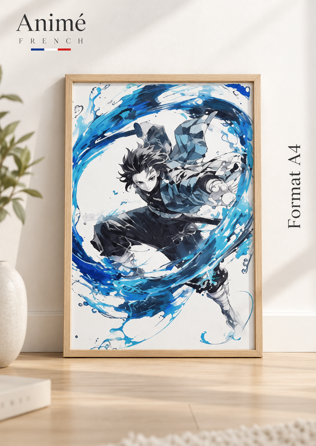 Cadre manga A4 Demon slayer