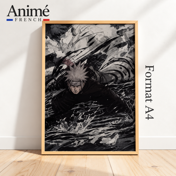 Cadre manga A4  Naruto shippuden