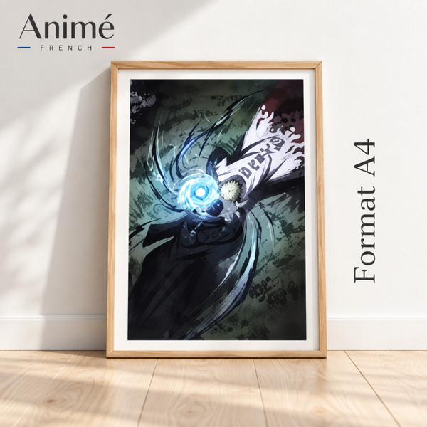 Cadre manga A4  Naruto shippuden