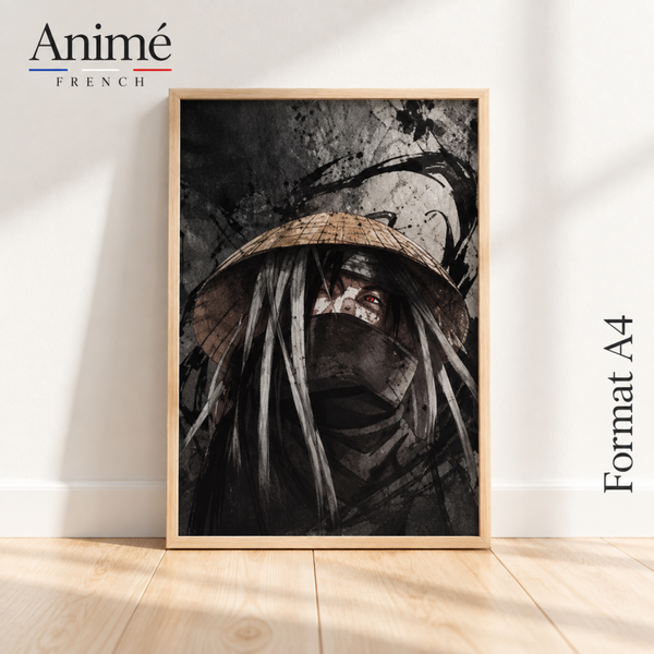 Cadre manga A4  Naruto shippuden