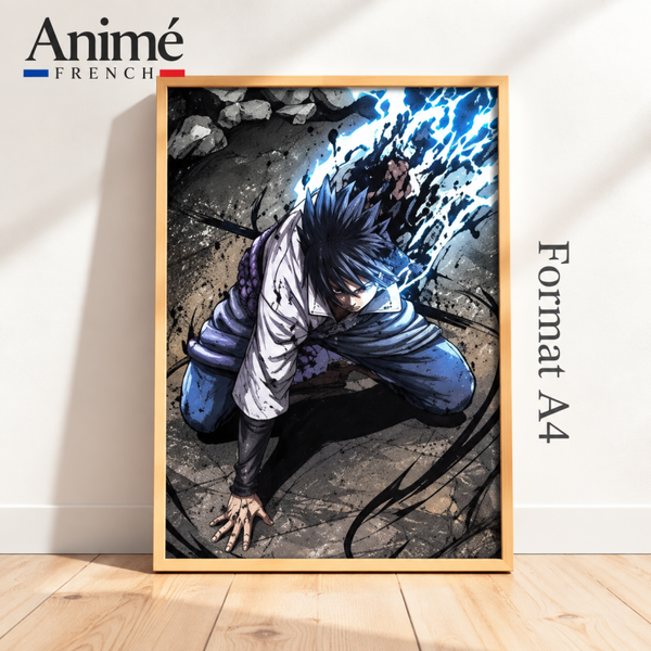 Cadre manga A4  Naruto shippuden