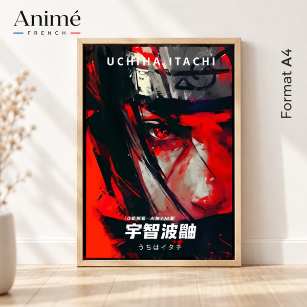 Cadre manga A4  Naruto shippuden