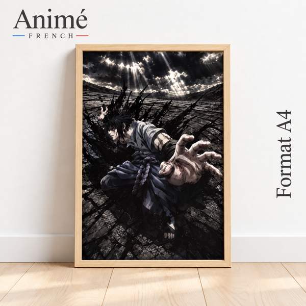 Cadre manga A4  Naruto shippuden