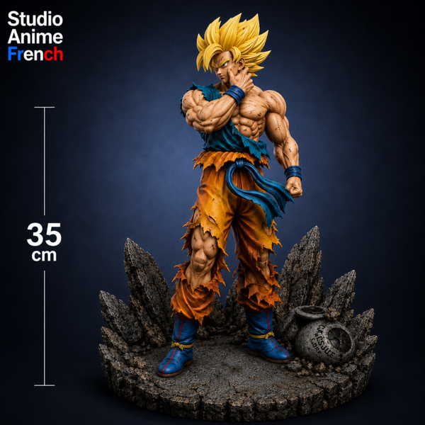Figurine inspirée Dragon ball ( Son Goku ssj 2 )