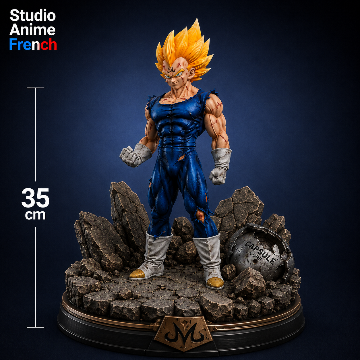 Figurine inspirée  Dragon ball ( Vegeta )