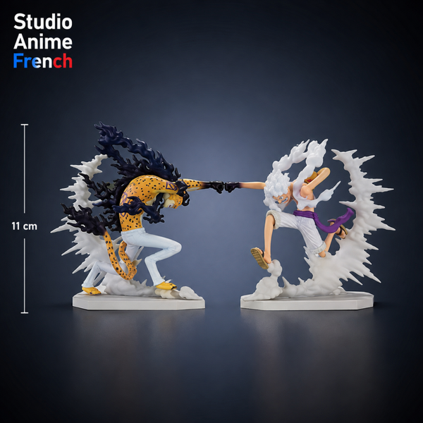 Figurine One Piece ( Lucci x luffy  )