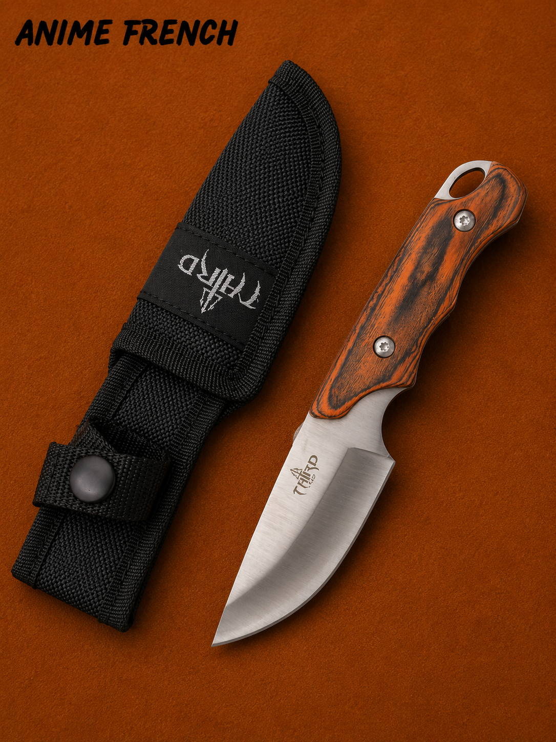 Couteaux chasse ( Acier 420 / HRC 54-56 )